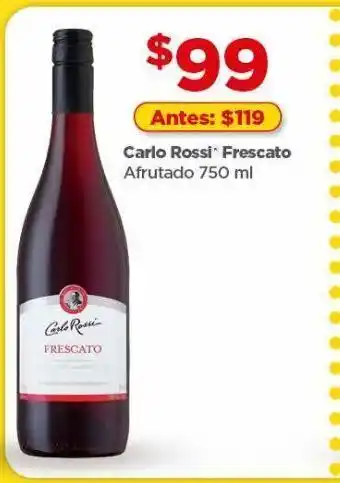 Bodega Aurrerá Carlo rossi frescato 750ml oferta