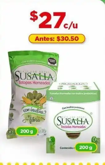 Totopos horneados susalia 200g