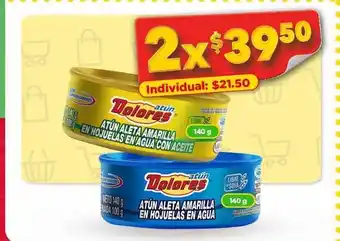 Bodega Aurrerá Atún dolores 140g oferta