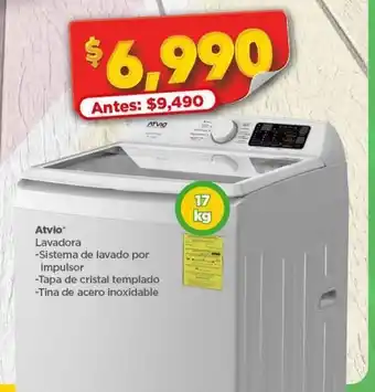 Bodega Aurrerá Lavadora atvio oferta
