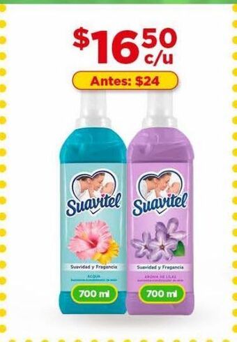 Bodega Aurrerá Suavizante suavitel 700ml oferta