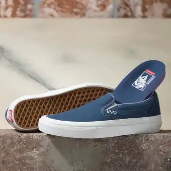 Vans Skate slip-on azul addn oferta