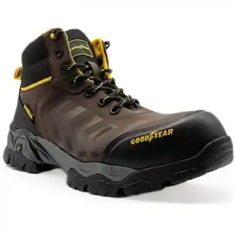 Bota de seguridad café goodyear modelo 176441mo para hombre