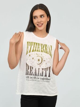 Cuidado con el Perro Playera sin mangas ethereal oferta