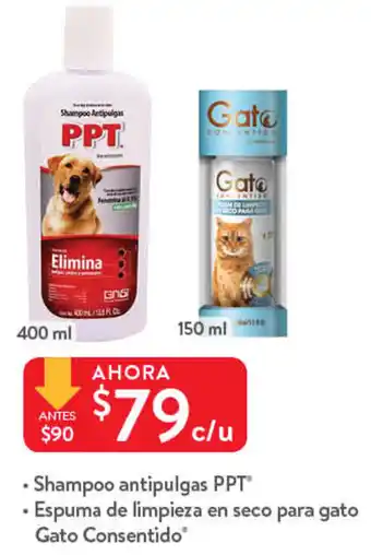 Walmart Shampoo Antipulgas PPT oferta