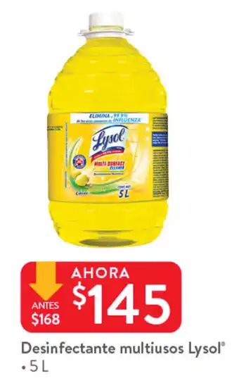 Desinfectante Multiusos Lysol 5 L