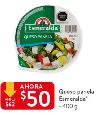 Walmart Queso Panela Esmeralda 400g oferta
