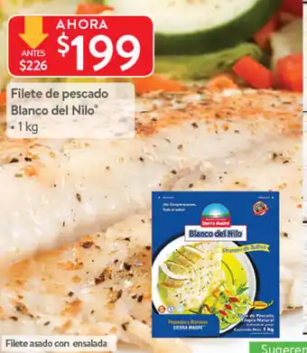 Filete De Pescado Blanco Del Nilo 1kg