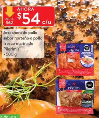 Walmart Arrachera De Pollo Sabor Norteño O Pollo Fresco Marinado Pilgrim's 500g oferta