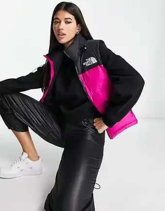 ASOS The north face 1996 retro nuptse down gilet in pink oferta