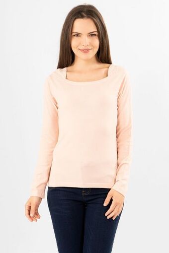 Santory Suéter liso cerrado oferta