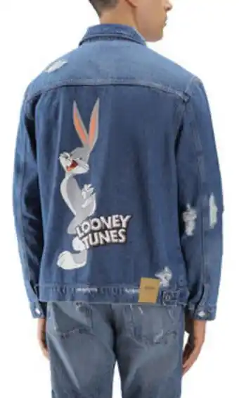 Chamarra de mezclilla looney tunes regular