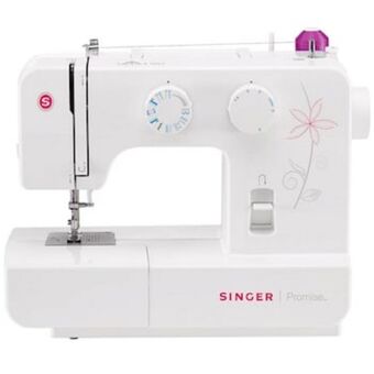 Máquina de coser domestica portátil promise 1412 singer