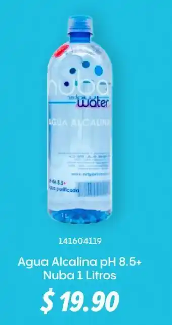 Nub nuba agua alcalina ph 8.5+ 1 l
