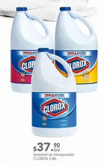 Blanqueador clorox