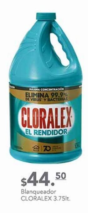 Blanqueador cloralex 3.75l