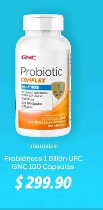 Probioticos 1 billon ufc