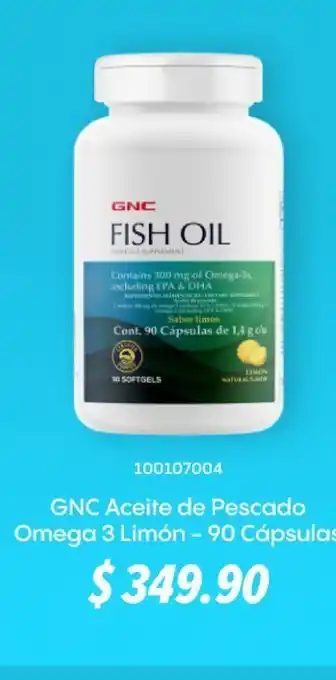GNC Gnc aceite de pescado oferta