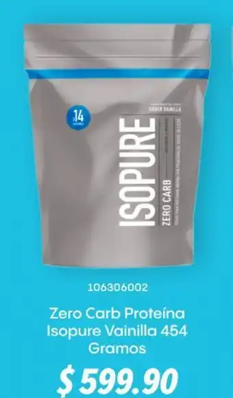 GNC Zero carb proteina isopure oferta