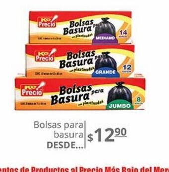 La Comer Bolsas para basura oferta