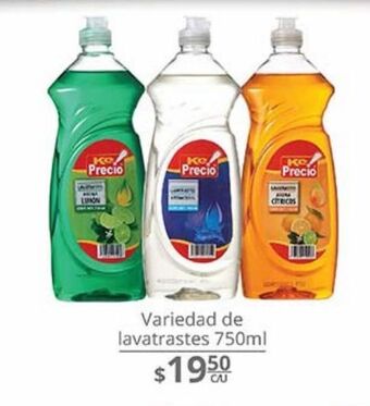 La Comer Lavatrastes ke precio 750ml oferta