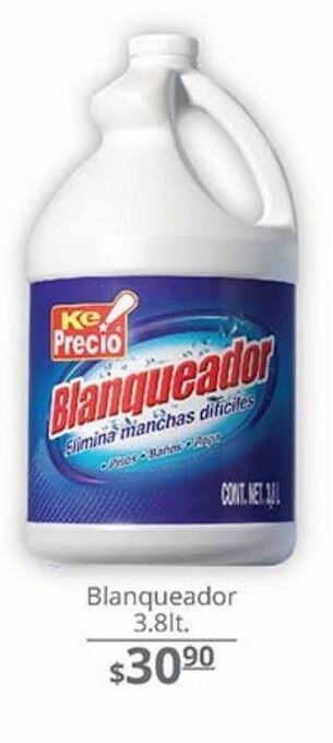 La Comer Blanqueador ke precio 3.8l oferta
