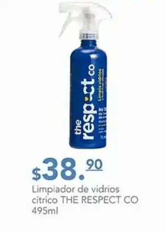 Limpiador de vidrios the respect co 495ml