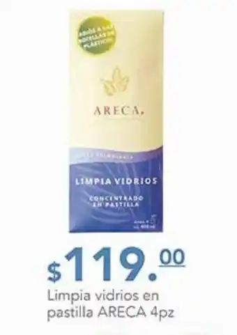 Limpia vidrios areca