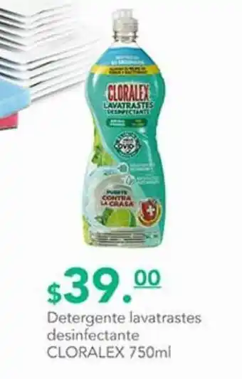 Fresko Detergente lavatrastes desinfectante cloralex 750ml oferta