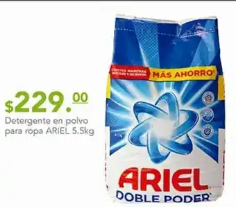 La Comer Detergente en polvo ariel 5,5kg oferta