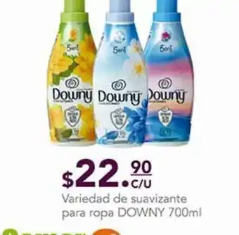 La Comer Suavizante downy 700ml oferta