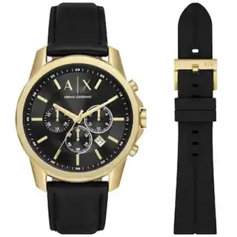 Sears Set de reloj para caballero marca armani exchange modelo ax7133set oferta