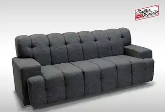 Muebles Troncoso Sofá tamara safiro jasped gris oferta