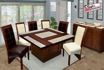 Muebles Troncoso Antecomedor tampa gr - silla vancouver bitono y marfil oferta