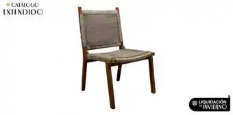 Casa de las Lomas Silla sin antebrazos roxane oferta
