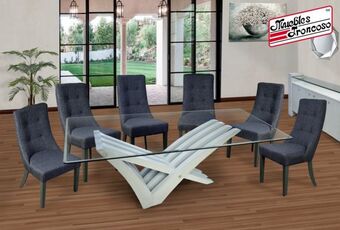 Muebles Troncoso Antecomedor ontario - silla esparta percia koala oferta