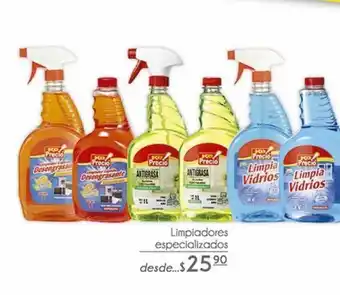 Limpiadores especializados