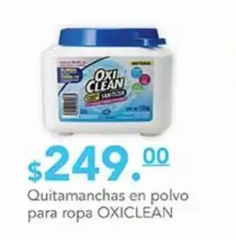 La Comer Quitamanchas en polvo para ropa oxiclean oferta