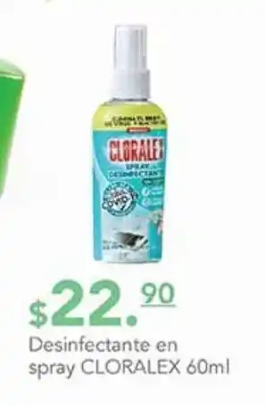 La Comer Desinfectante cloralex 60ml oferta
