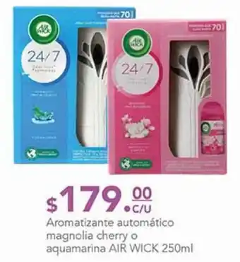 La Comer Aromatizante automático magnolia cherry o aquamarina air wick 250ml oferta