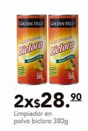 La Comer Limpiador en polvo golden hills oferta
