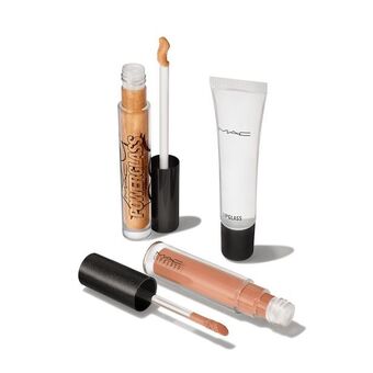 MAC Cosmetics Cheers to you! lipglass kit (valor real $1,239) oferta
