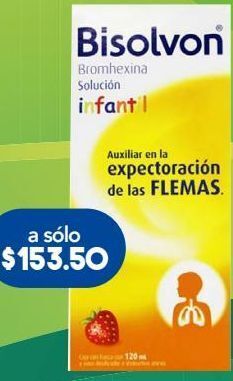 Farmacia San Pablo Bisolvon infantil sol 80mg fra c/120 oferta