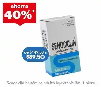Senociclin balsam adul iny 3ml fam c/1