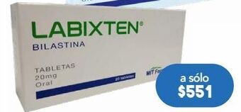 Labixten tab 20mg caj c/20