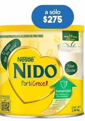 Farmacia San Pablo Nido leche polvo forticrece c/2.04kg oferta