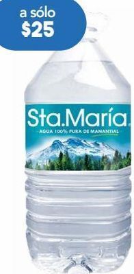 Santa maria agua btl c/4lt