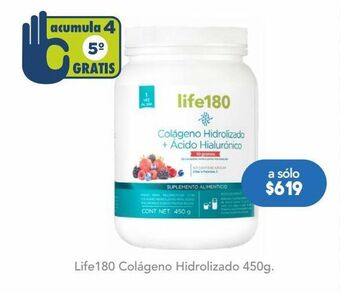 Farmacia San Pablo Life 180 colageno hidrolizado c/450gr oferta