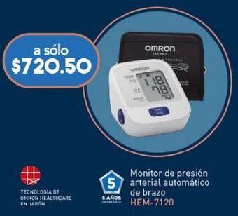 Farmacia San Pablo Omron baumanometro hem-7120 c/2pzs oferta