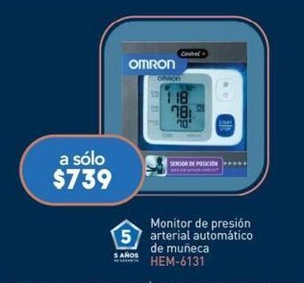 Farmacia San Pablo Omron baumanometro hem-6131 c/1pza oferta